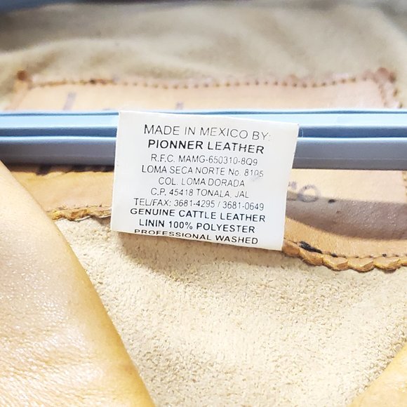 Womens Levi's Custom Genuine Cattle Leather Fits Large - Picture 13 of 13